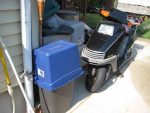 BICYCLE AND MOTOR