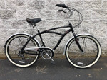 Raleigh 7-speed cruiser bike for riders 5'7" to 6'0" - Nice condition