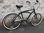 Raleigh 7-speed cruiser bike for riders 5'7" to 6'0" - Nice condition