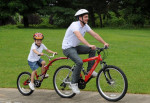 BICYCLE Weeride Co Pilot Tag Along Trailer Bike - Silver, 20-Inch