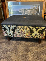 glider rocker&Granite Top End Table Both