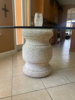 Glass Round Table (High Quality)
