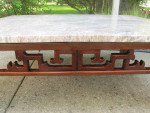 Spectacular Heritage Henredon Mahogany and Granite Coffee Table
