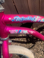 Girls bicycle, 18 inch bike