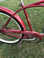 1960s Schwinn Typhoon Bicycle, All original bike even the tires