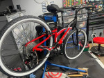 trek 3500 womens high quality mtb red in color bike store quality