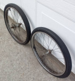 Vintage 20" Schwinn Sting - Ray Front And Rear S7 Wheels