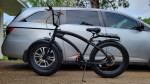 Sikk SS Aluminum Frame Flat Black 7 Speed UFO Fat Tire Cruiser XL Big!