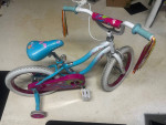Schwinn Iris Girls bike with training wheels 16”