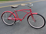 vintage Monark cruiser