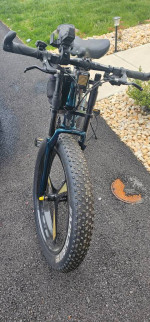 26" fat tire bike