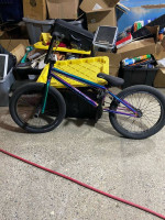 Framed Attack pro oil slick BMX bike