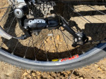 Giant Hybrid/Mountain Bike: Light Aluminum Frame, Suspension, 24 Speed