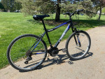DBX Hybrid Bike- Suspension System, New Rear Tire + Grip Shifter