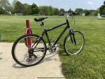 Nishiki Hybrid Bike- Suspension System, 21 Speeds