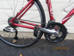 TREK 7300; 5'3" to 5'6"; hybrid; almost brand new; was $600; red;