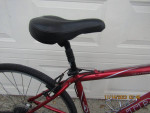 TREK 7300; 5'3" to 5'6"; hybrid; almost brand new; was $600; red;