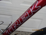 TREK 7300; 5'3" to 5'6"; hybrid; almost brand new; was $600; red;