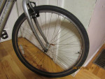 TREK 7100; 5'1" to 5'4"; step thru hybrid; grey