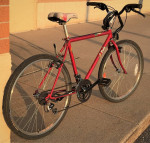 Fuji City Bike Ladies Small Short Blue 3 spd