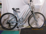 CRITICAL Barron; 5'2" to 5'5"; hybrid; city bike; Step through frame
