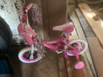 16” Little Girl’s Bicycle w/Training Wheels