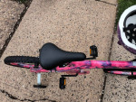 20" Dynacraft Outcast Bike for Girls + Training Wheels and Helmet