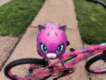 20" Dynacraft Outcast Bike for Girls + Training Wheels and Helmet