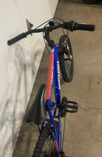 Nishiki Pueblo blue 7 speed kids hand brake 12" frame 20” wheels Bike