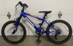 Nishiki Pueblo blue 7 speed kids hand brake 12" frame 20” wheels Bike