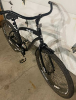 Genesis OneX 29 inch wheel coaster black Cruiser Bike Bicycle