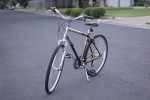 Novara Corsa - Hybrid - Orange/Silver - Large 20"