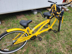 Reduced price like new Kulana Tandum Bike  built for 2 and child seat