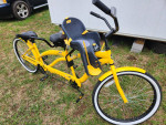 Reduced price like new Kulana Tandum Bike  built for 2 and child seat