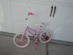 REDUCED! Bike for Girls - Huffy 16 in Sea Star Ages 4 and up, Pink