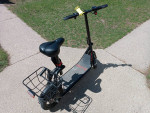 E-scooter 36v 12Ah + accessories