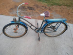Vtg JC Higgins bee hive springer bicycle
