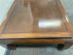 Henredon Burl Ming style coffer table
