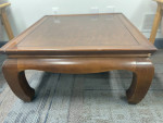 Henredon Burl Ming style coffer table