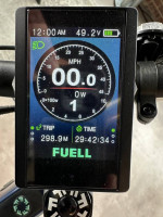 Fuell Flluid 1 Electric Bike Large Blue Frame