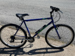 Vintage Bicycle  IRON HORSE Royal Blue 21-speed