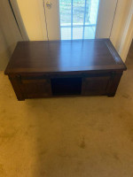Large Coffee Table on wheels