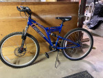 Harley-davidson 26" dual suspension mountain bike.