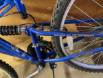 Harley-davidson 26" dual suspension mountain bike.