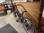 Harley-davidson 26" dual suspension mountain bike.