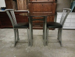 Counter Height Bistro Kitchen Table Set