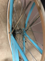 Fenders,Beach bike,real deal! Like new,rear rack,front rack,fend