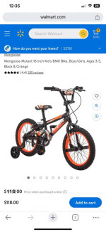 16 inch boys bike