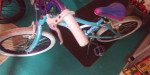 Girls 20 inch h u f f y bike