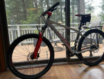 24 speed Marin bobcat 3 27 mountain bike not used much
